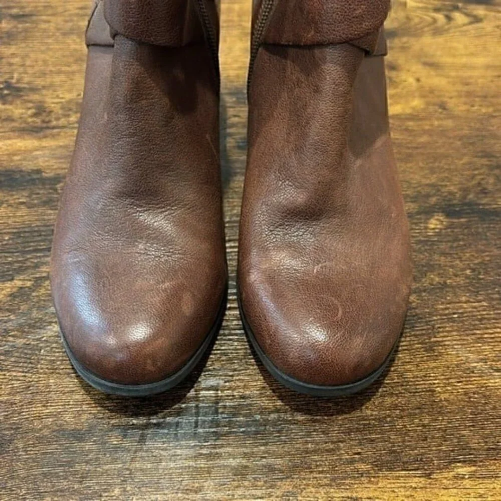 Cole Haan Grand Os hinckley ankle booties brown women 6.5